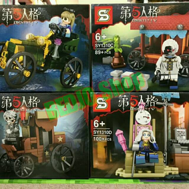 Lego Mini Figure set IDENTITY Horror Game 4 Pcs