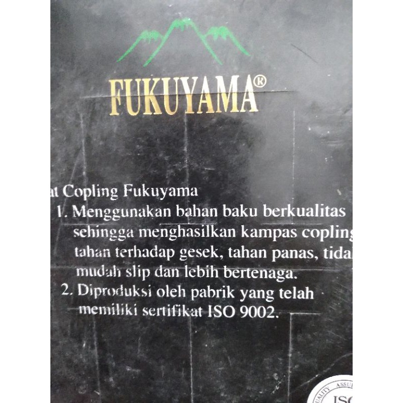 kampas kopling scorpio Fukuyama