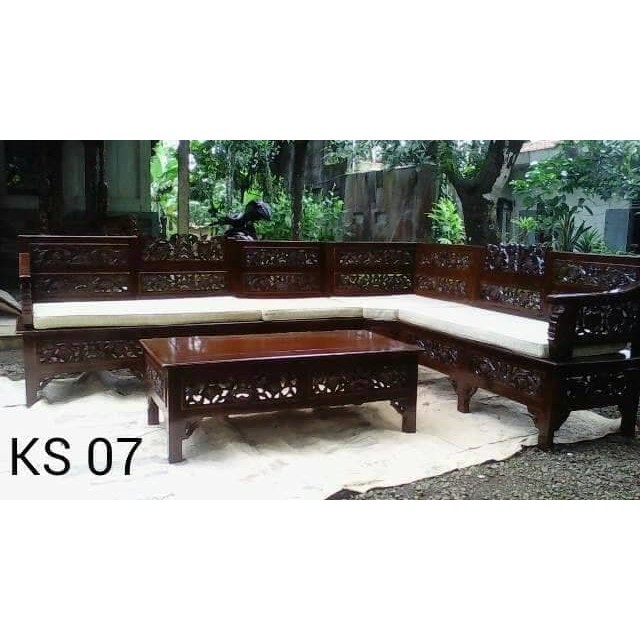 Kursi tamu sudut jati,kursi tamu jati,kursi tamu jati minimalis meja