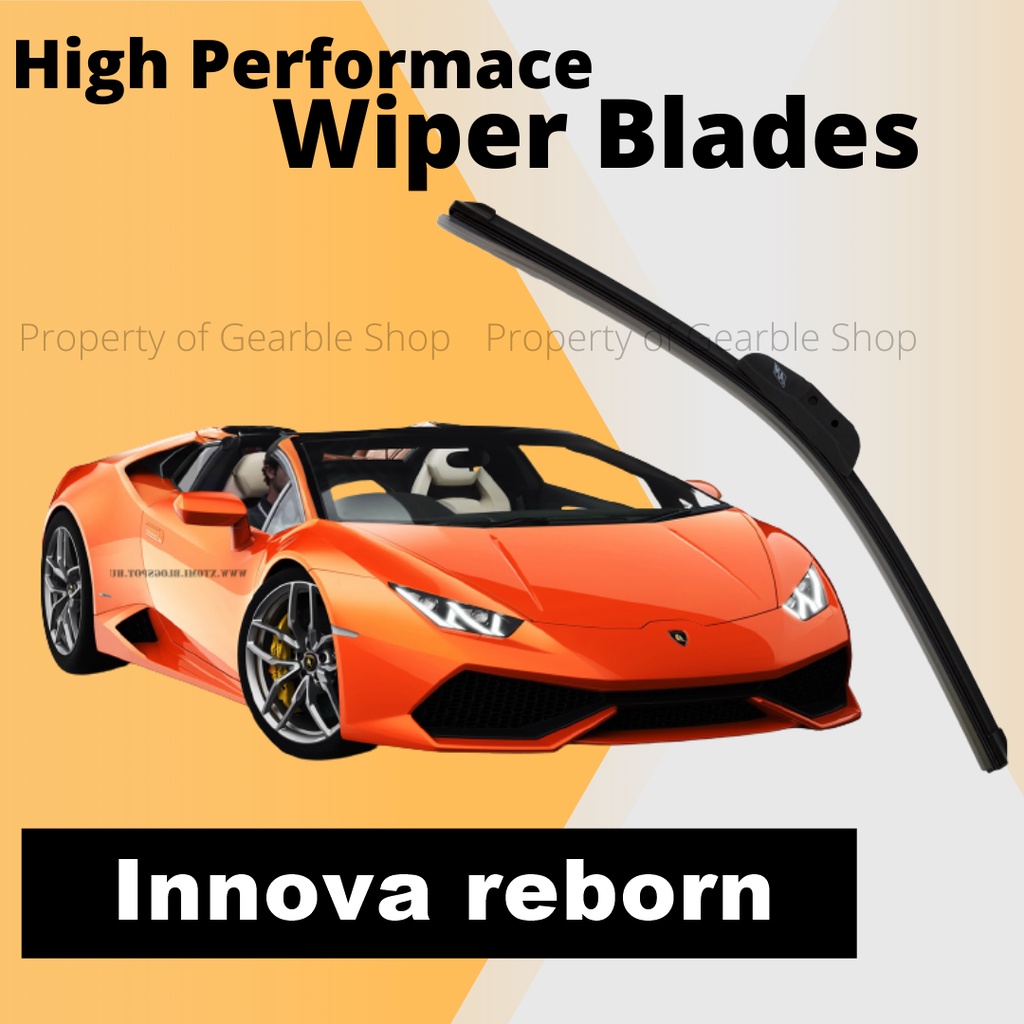 Wiper Innova Reborn Wiper Depan Toyota Innova Karet Wifer Blade Kaca Mobil Frameless Pisang Sepasang