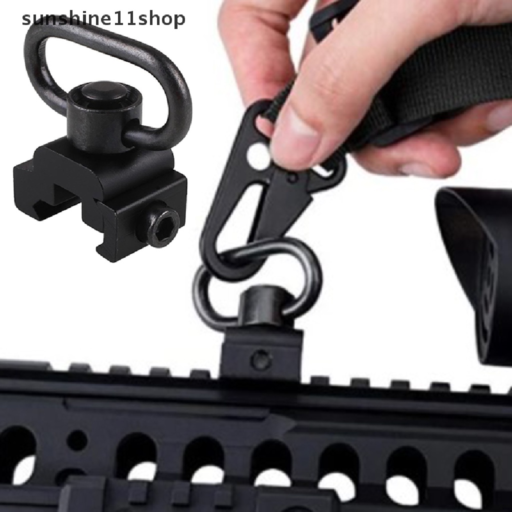 Sho QD Tombol Tekan Putar 1-1 / 4 20mm Untuk Rel Picatinny