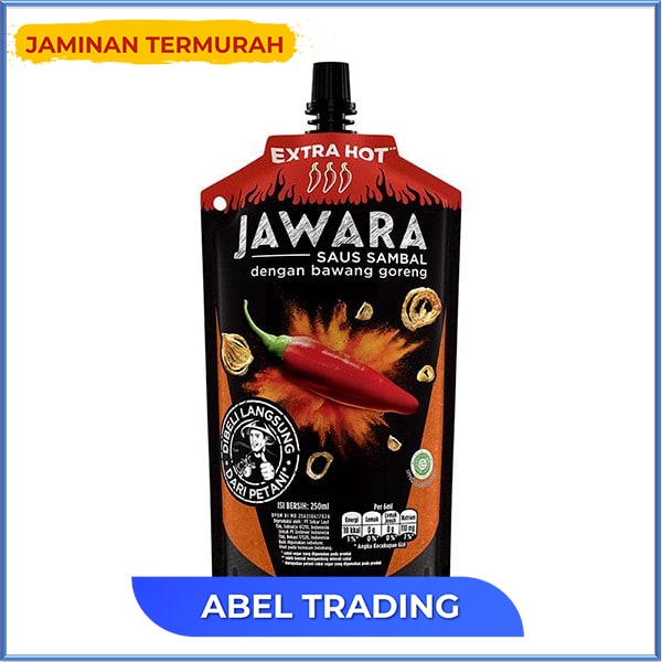 

JAWARA SAUS EXTRA HOT POUCH 250 ML