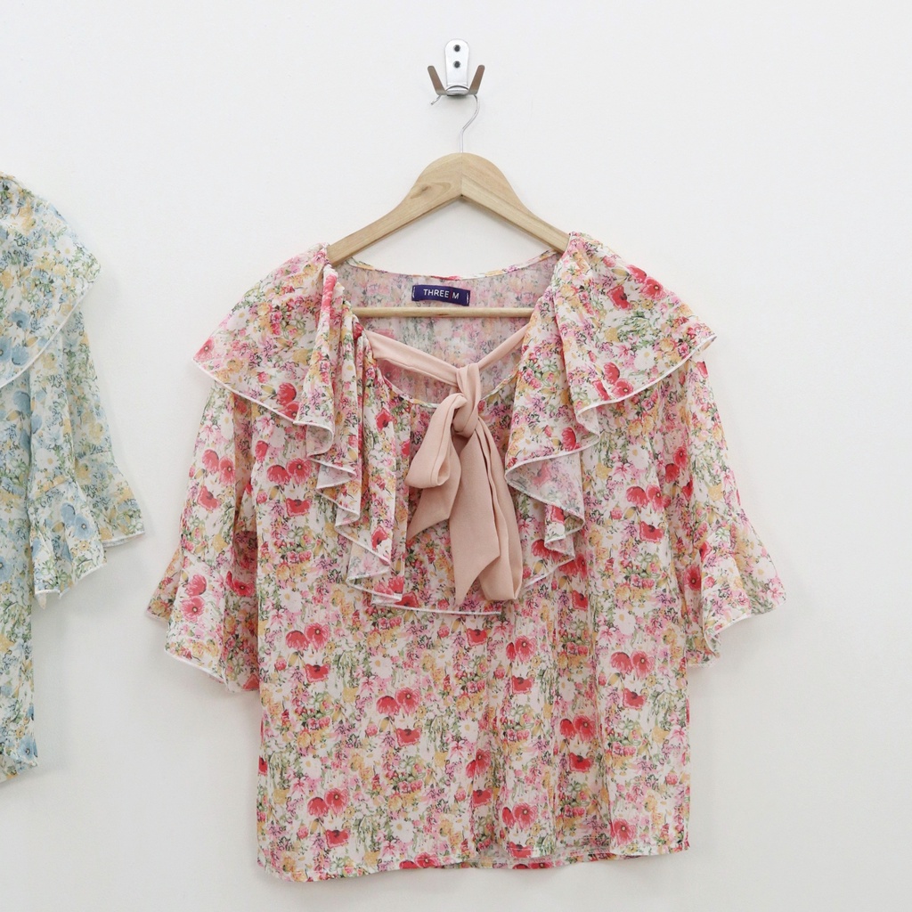 Marien flow top blouse - Thejanclothes