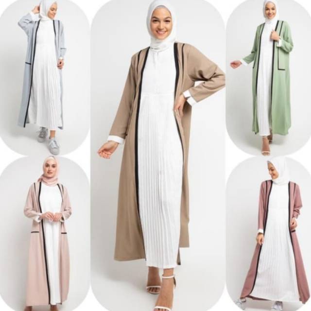 Muslim Fashion Le Najwa Liza Gamis Dress