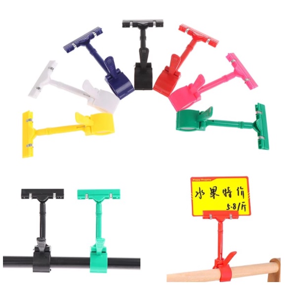 Jepit Harga Obral Untuk Penjepit Label Papan Price Tag Hanger Warna Model Polos