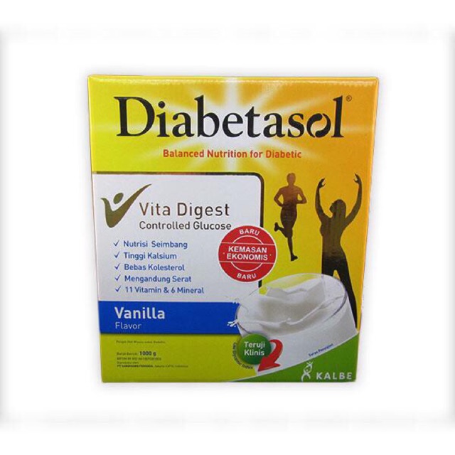 

Diabetasol vanilla / coklat 1000 gram / diabetasol 1kg