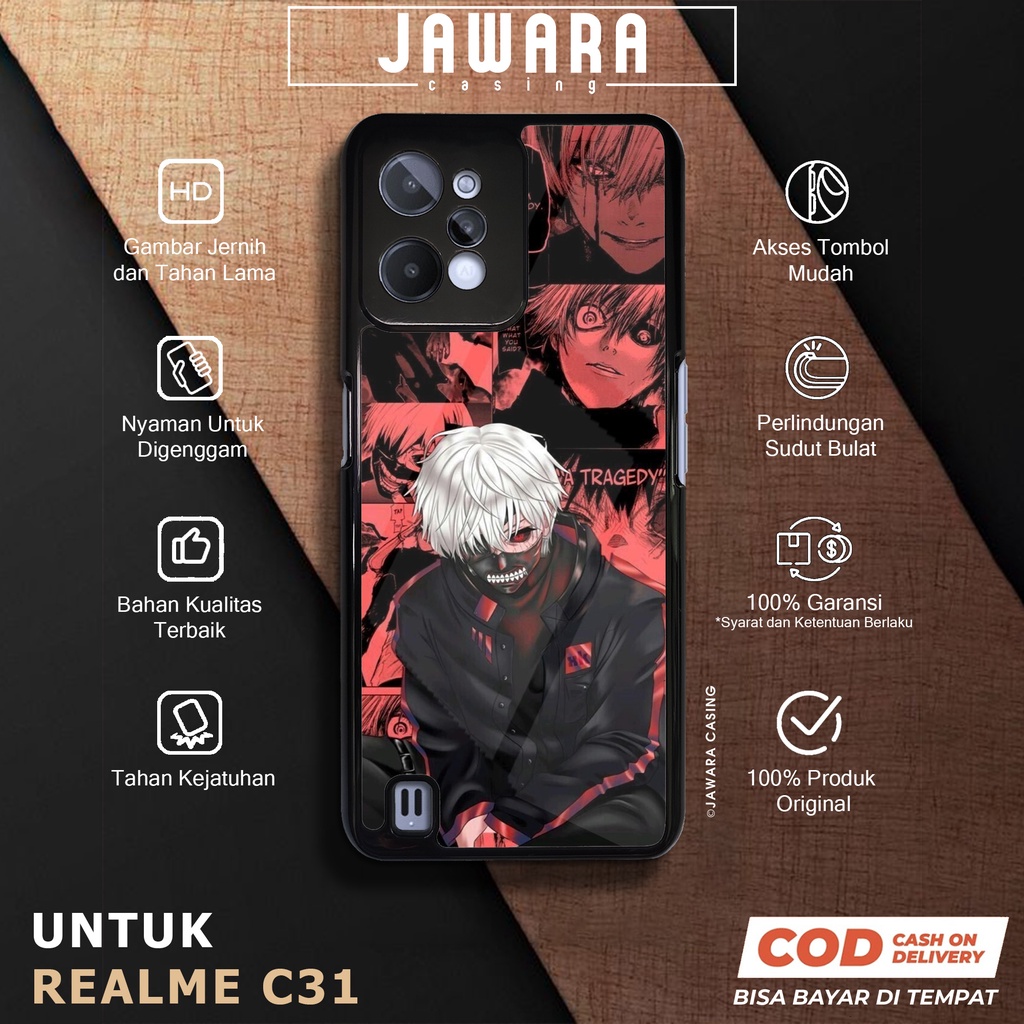 Case Realme C31 Casing Realme C31 Jawara Casing [TKYG] Case Glossy Case Aesthetic Custom Case Anime 