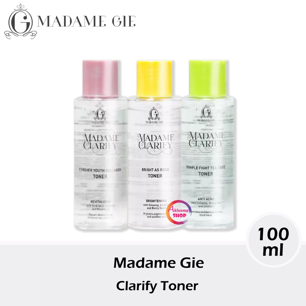 Madame Gie Madame Clarify Face Toner 100ml