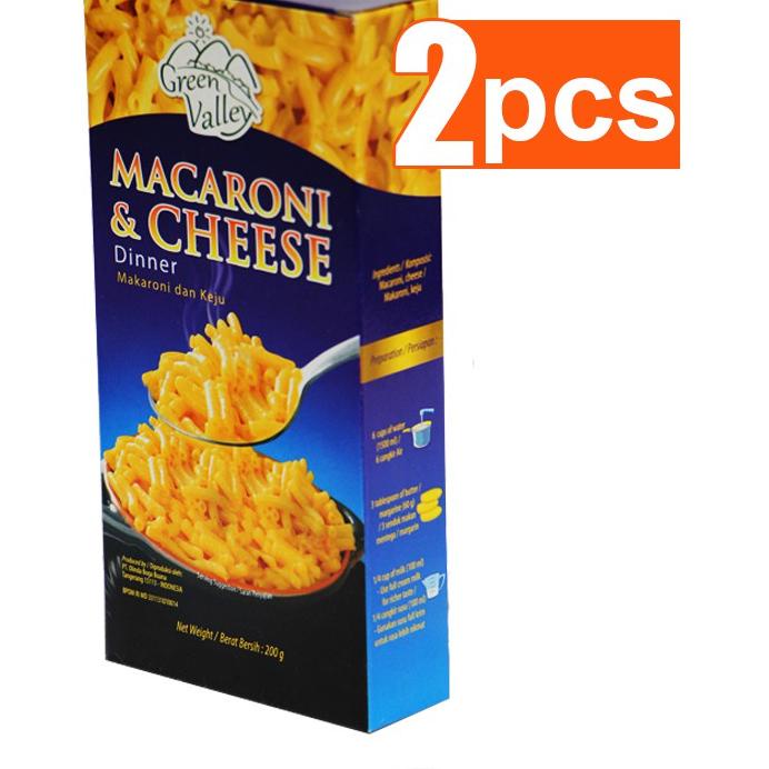

Berkualitas Green Valley Macaroni and Cheese 200 Gr 2 Pcs ..