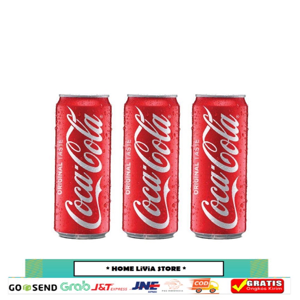 

Coca-Cola Minuman Berkarbonasi Sleek Can 3 x 330 mL