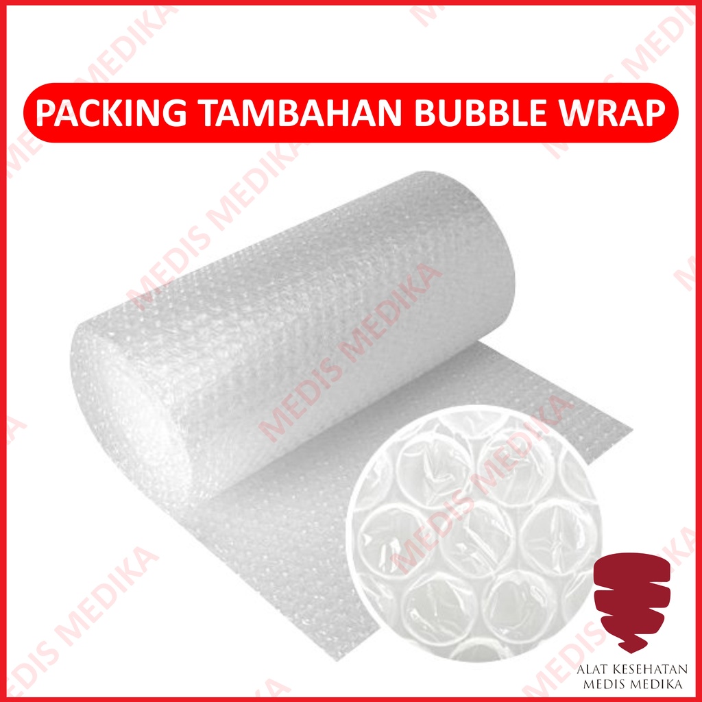 Packing Tambahan Bubble Wrap Agar Lebih Aman Saat Pengiriman Medis Medika