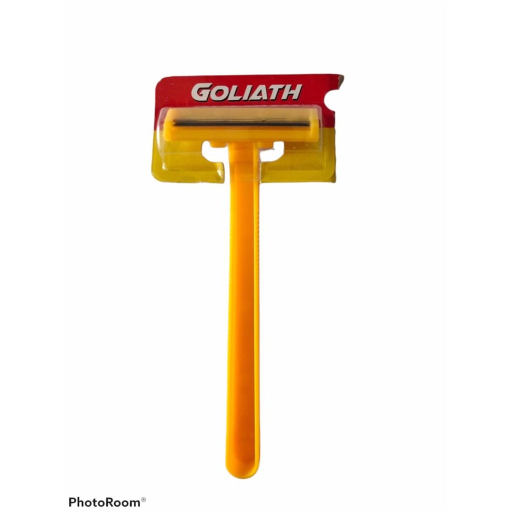 Goliath - Alat Cukur Kumis dan Jenggot - Gold II KUNING