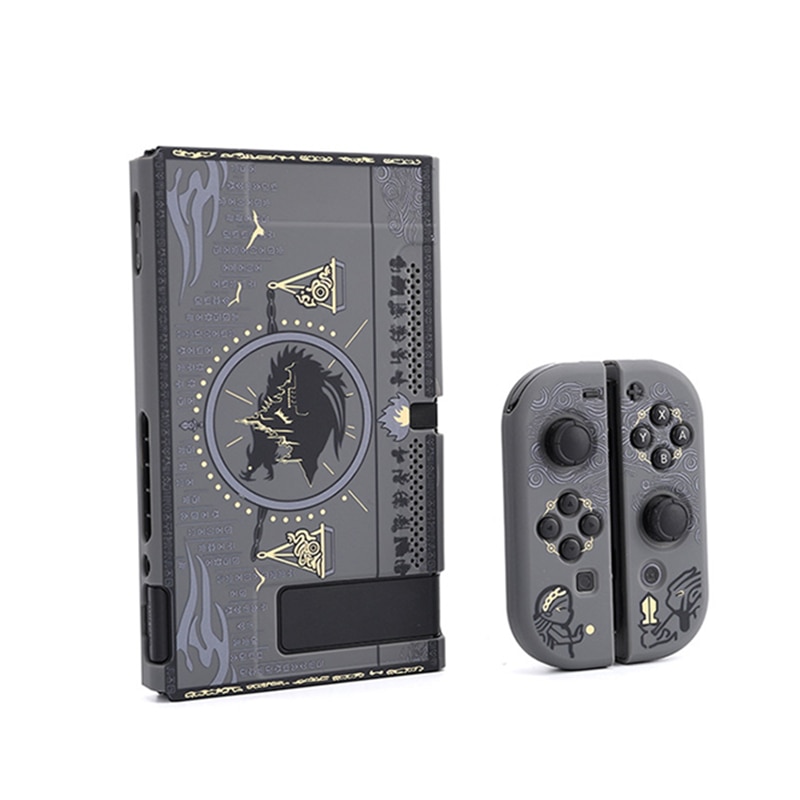 Hard Case PC Motif Pharaoh Mesir Misterius Cover Proteksi Konsol Game Nintendo Switch &amp; Joystick