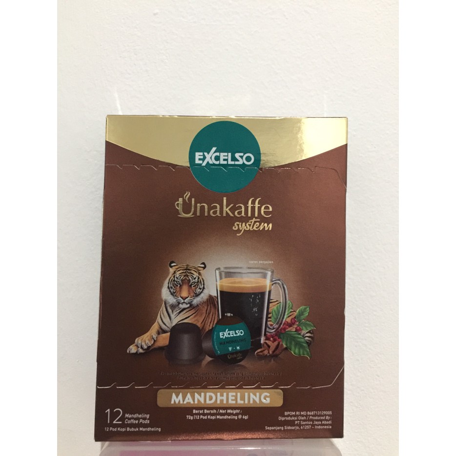 

Excelso Unakaffe Mandheling - Kapsul Kopi - kkp2267