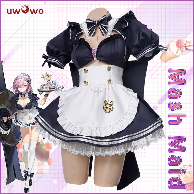 PREORDER UWOWO Anime Fate/Grand Order Matthew Cosplay Costume Women Maid Dress Halloween FGO  Cute