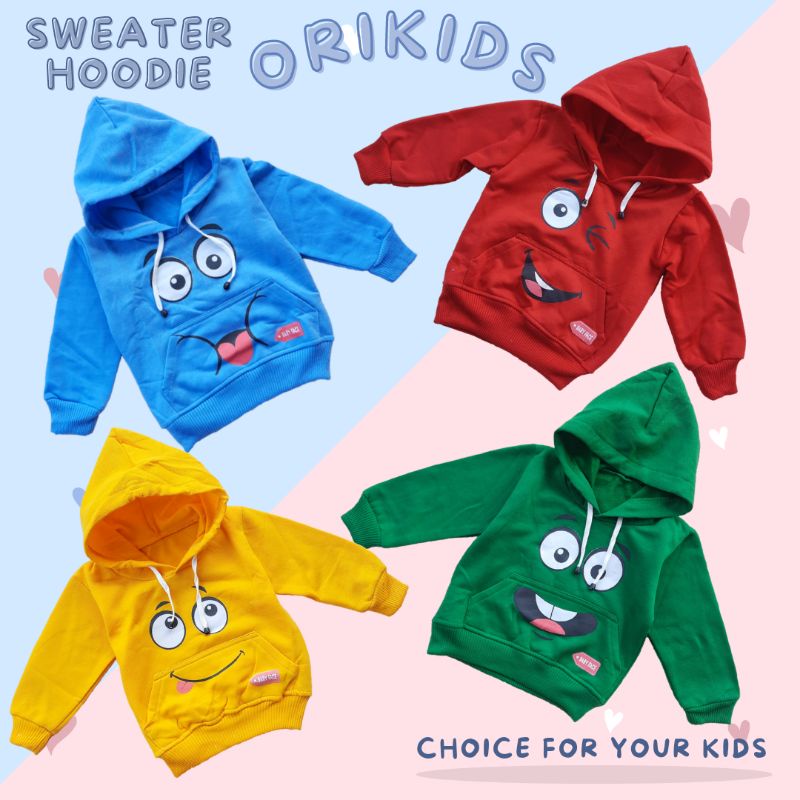 Jaket Bayi cewek cowok 3 18 Bulan Lucu Sweater Tebal