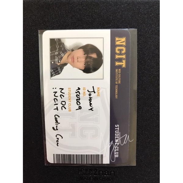 PC STUDENT CARD JOHNNY PHOTOCARD MD PHOTOPACK NCIT NCT