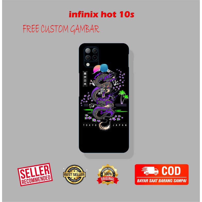 GARSKIN/STICKER HANDPHONE INFINIX HOT 10S CUSTOM
