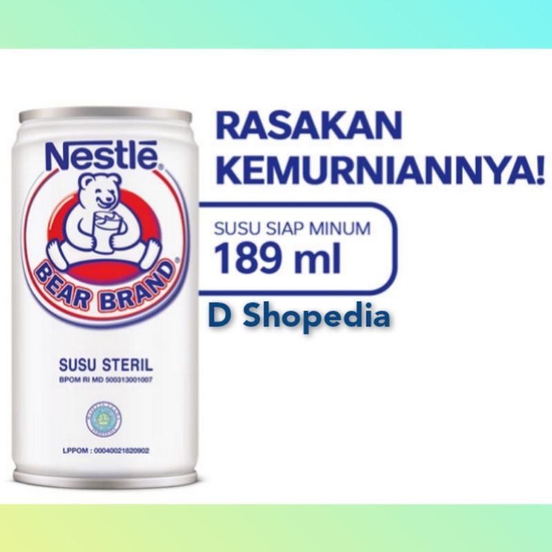 

SUSU BEAR BRAND 189ml