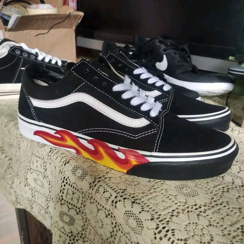 Vans Old Skool Flame Cut Out