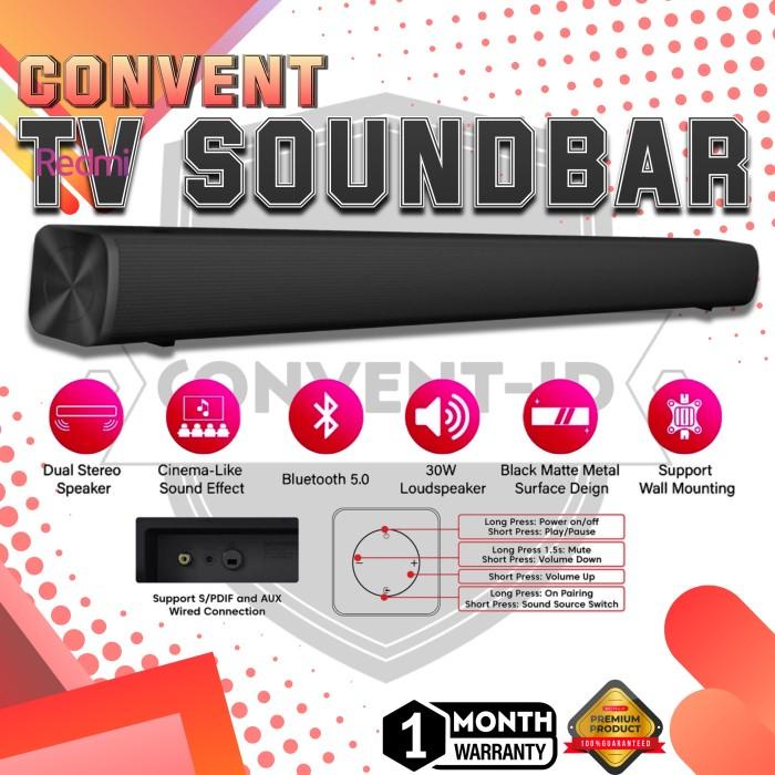 Xaomi Redmi TV Soundbar Home Audio Theatre Wired Bluetooth Speaker