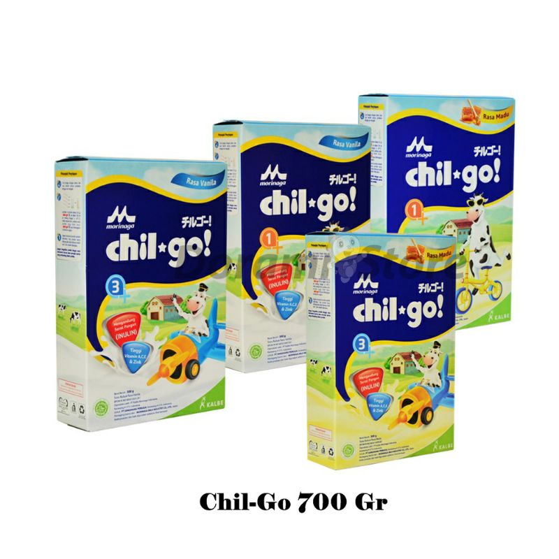 

Morinaga Chil-Go 1+/3+ 700gr pembelian 5 free 1