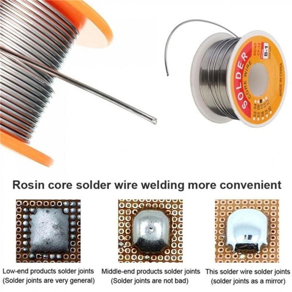 Kawat Solder Nanas No-clean 2.0% 45FT 0.3/0.4/0.5/0.6/0.8/1.2/1.5/2mm Melt Rosin Core