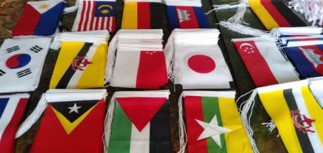 BENDERA NEGARA / BENDERA MEJA / BENDERA DUNIA
