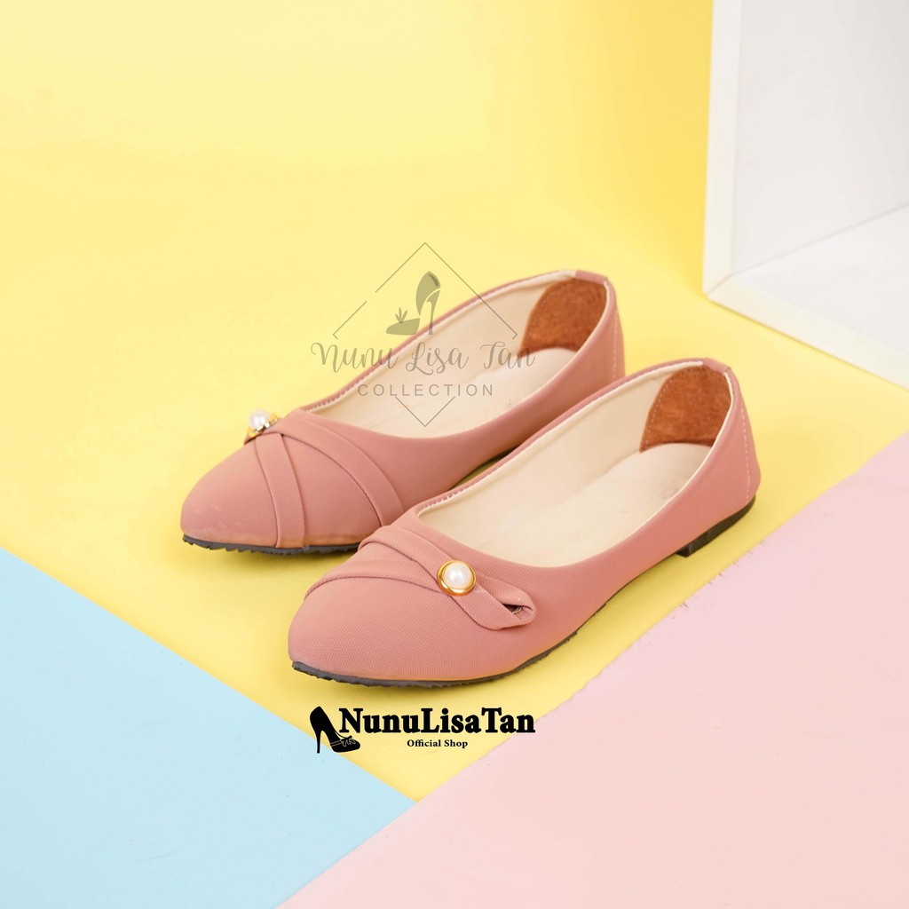 NunuLisaTan Flat Shoes Wanita FLAWLESS