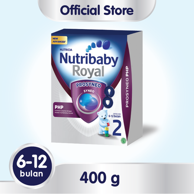Nutribaby Royal Prosyneo 2 Formula Bayi Bubuk 400 gr