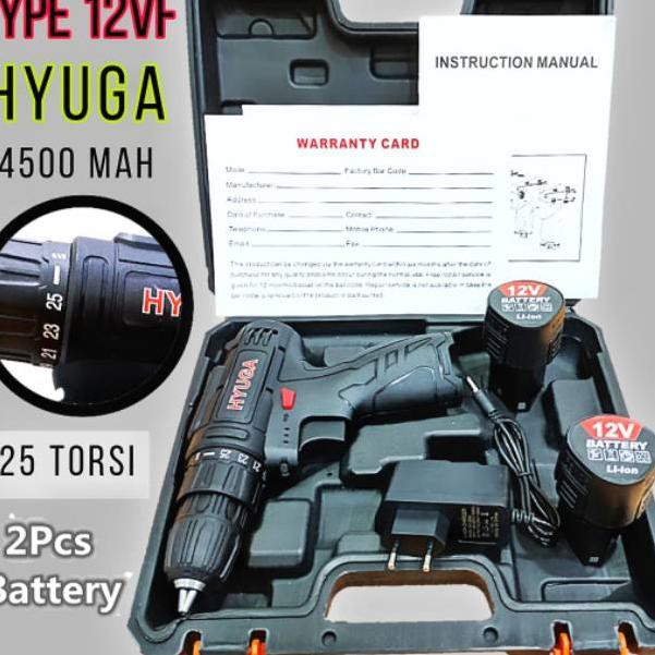 Best Terlaris FW9YL Mesin Bor Baterai Cordless Drill 12V Hyuga by Uchiha Japan Technology Promo Mura