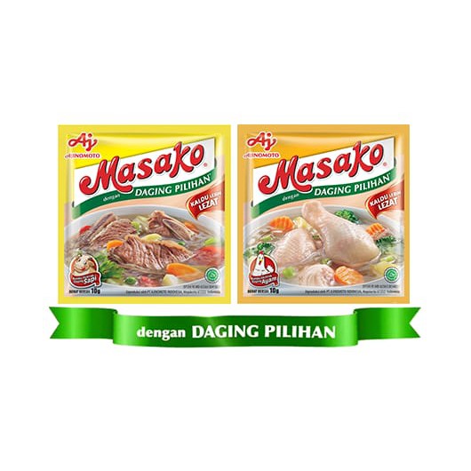 

Masako Bumbu Penyedap (Ayam dan Sapi)