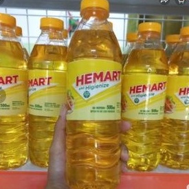 

minyak goreng hemart 500 ml botol || Fitri 400 ml || sunco