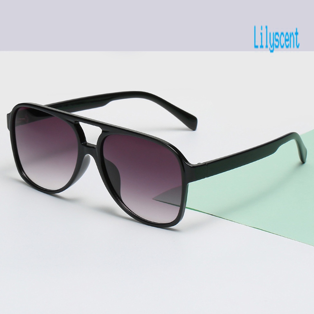 Lily AORON Kacamata Hitam Frame PC Lensa Polarized Anti UV Untuk Pria / Wanita