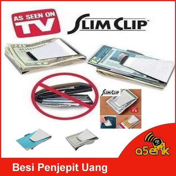 

jual Penjepit Uang Stainless Steel Wallet Money Clip