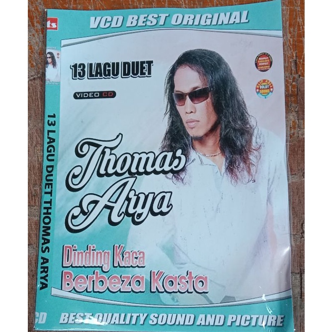Kaset Vcd 13 lagu duet Thomas arya