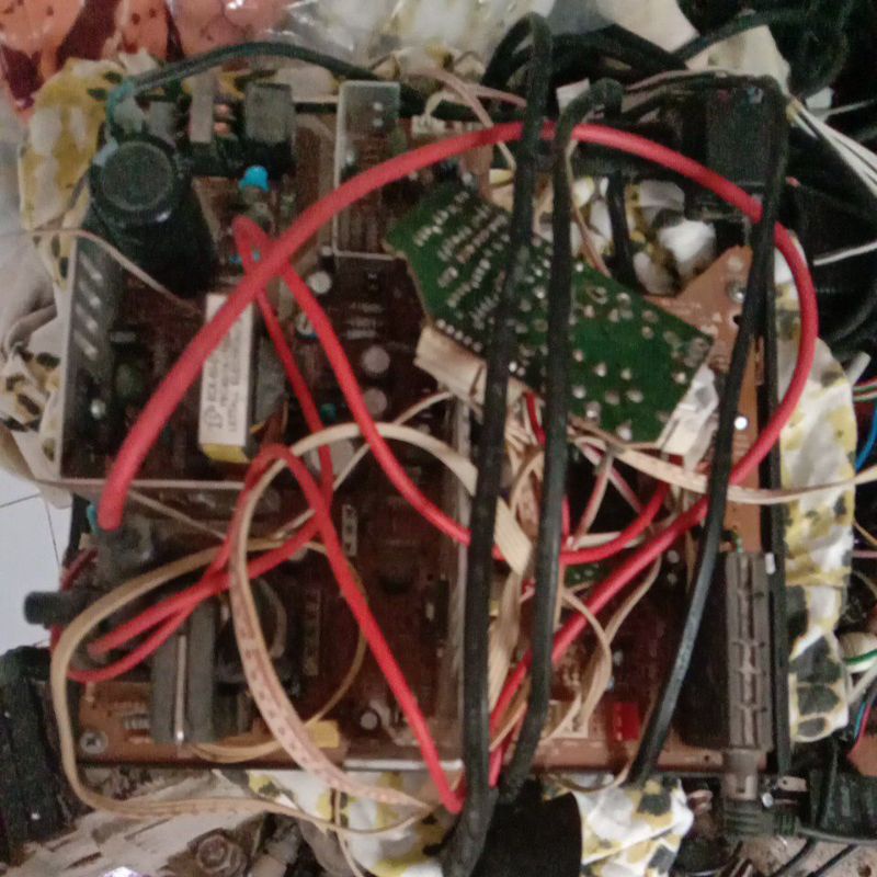 mesin tv china bekas rusak