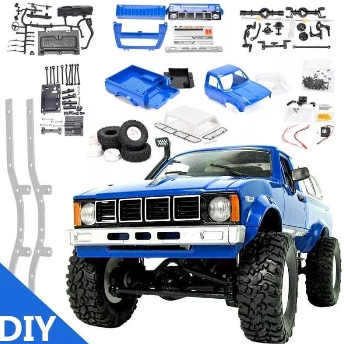 RC Cars - WPL C24 1:16 Kit Remote Control Jeep 4x4 Rock Crawler