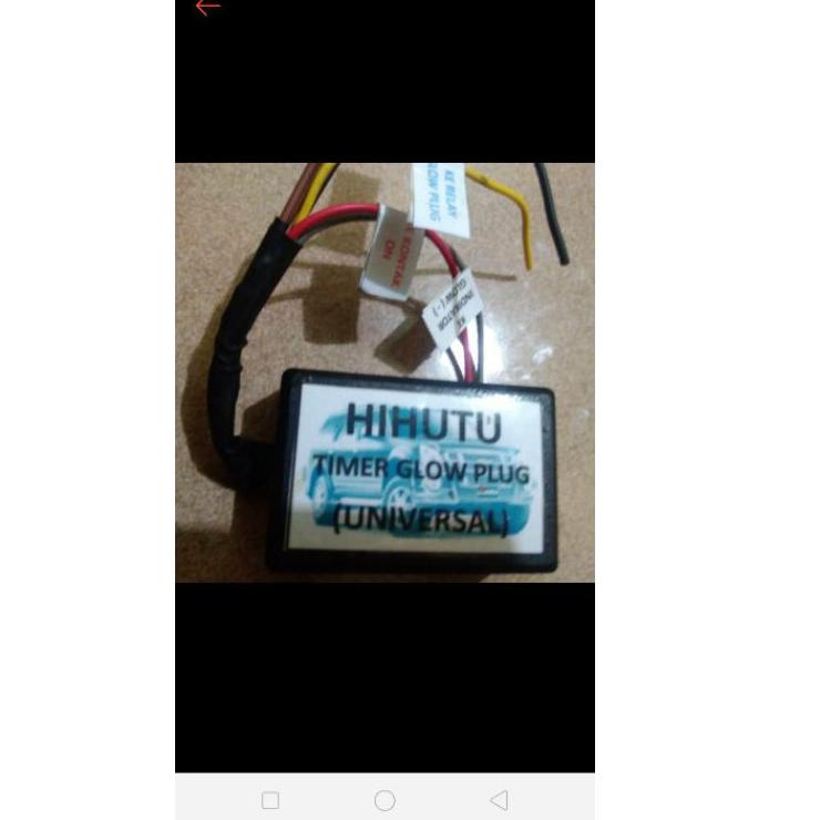Terbaru.. kontrol timer glow plug universal