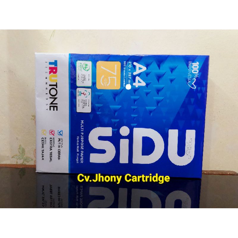 

Kertas Print Hvs SiDu Sinar Dunia A4 75 g gr gram gsm
