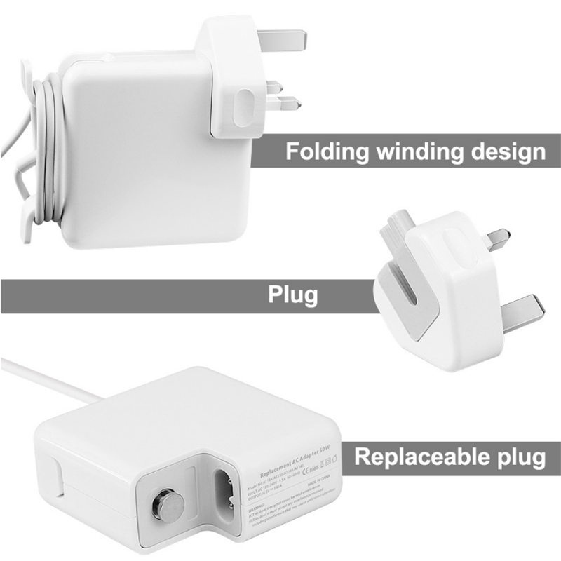 Adapter Charger Power UK 45W 60W 85W Untuk Laptop / Komputer