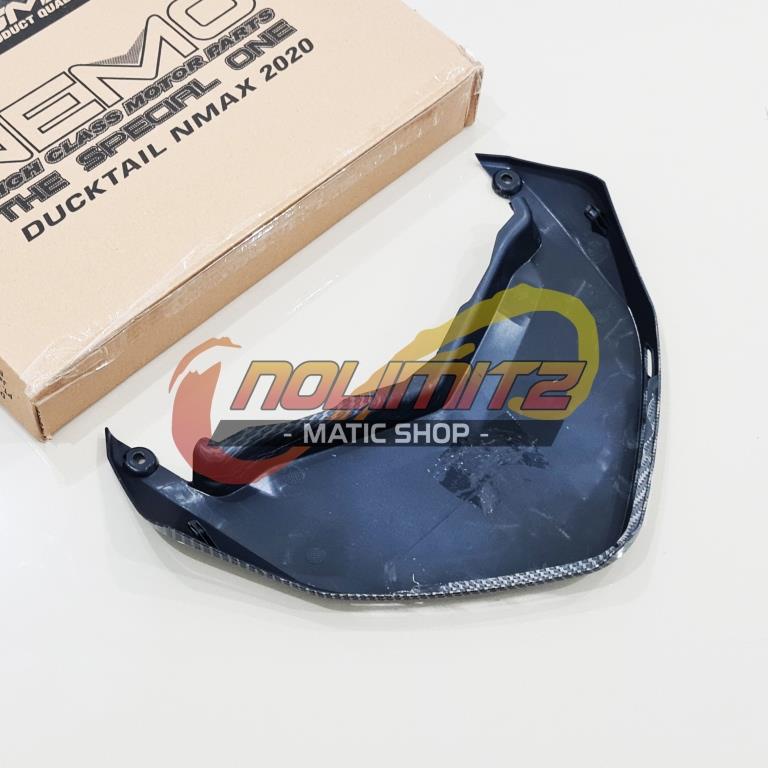 Cover Ducktail Cover Atas Lampu Belakang NEMO Carbon New NMAX Connected