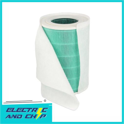 Filter HEPA Lembaran Penjernih Udara Katun Elektrostatik Air Purifier AC 68 x 30 cm