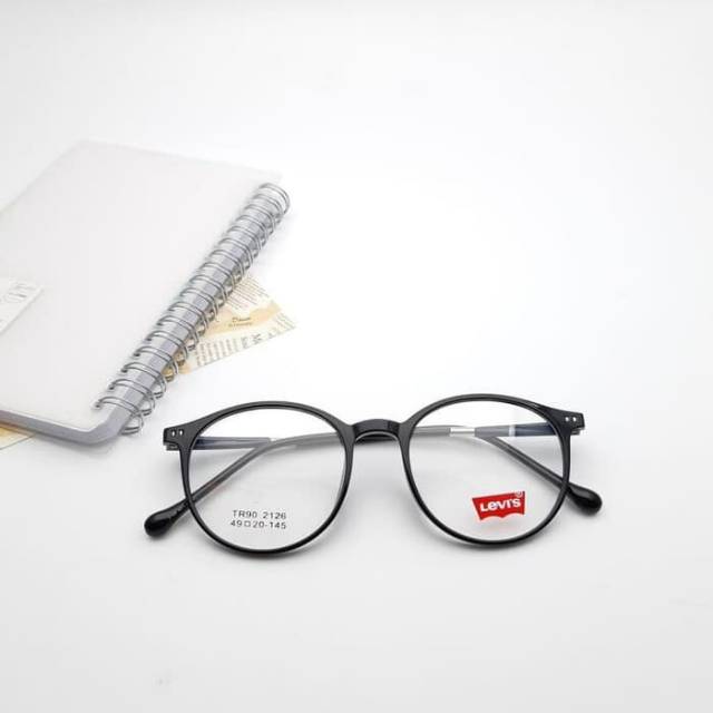 Frame yansen 2126 kacamata pria wanita retro korea