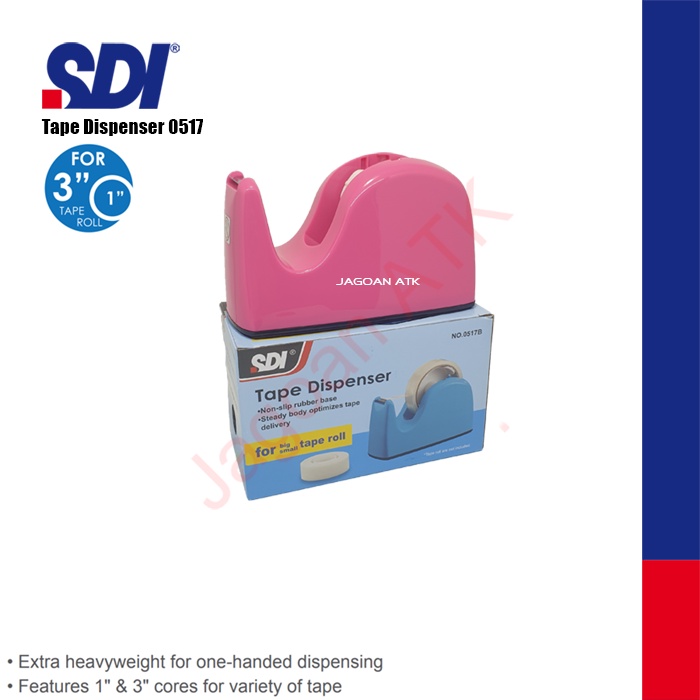 

Dispenser Lakban BERAT / Tape Dispenser SDI 0517B