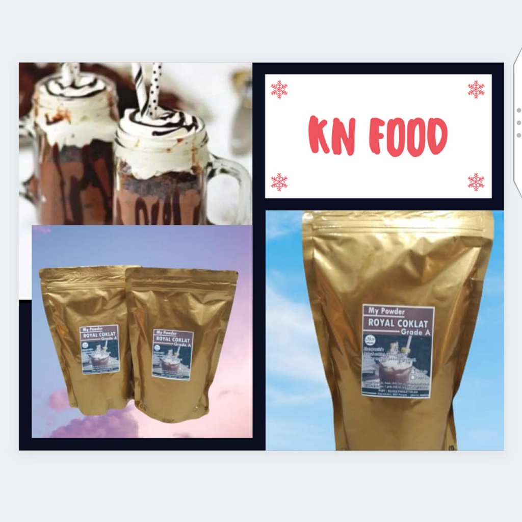 

My Powder Minuman Rasa Royal Chocolate Grade A 500 Gram