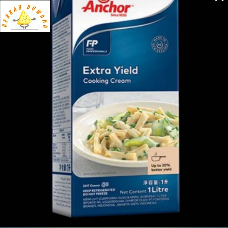 

ANCHOR EXTRA YIELD COOKING CREAM 1 LITER