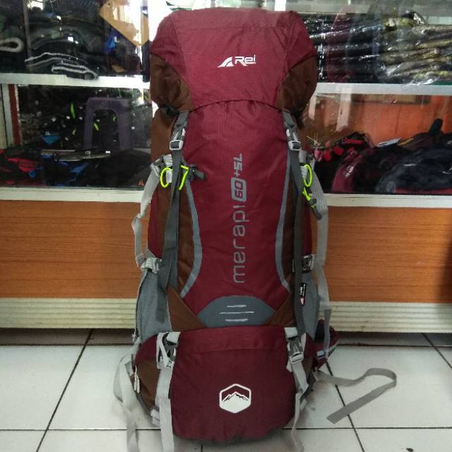 Carrier Rei Merapi 60+5L Tas Gunung Rei Merapi