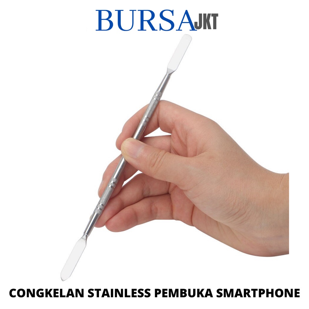 SERVISE HANDPHONE PEMBUKA BODY BELAKANG MULTIFUNGSI 2in1 STAINLESS