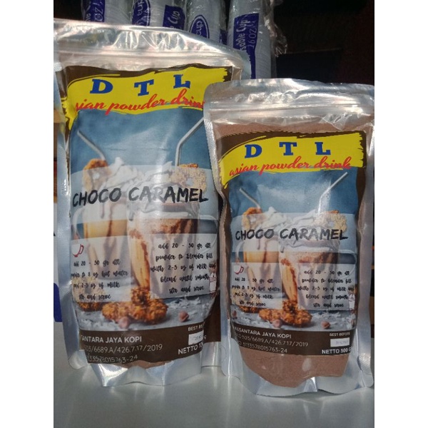 

Powder Drink DTL varian Choco Caramel